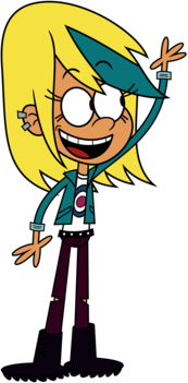 The Loud House Character Sam Sharp Waving