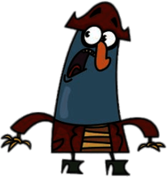 Captain K'nuckles Startled