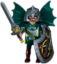 Playmobil Green Winged Knight