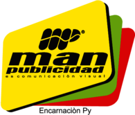 man publicidad