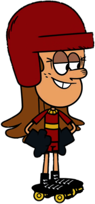 The Loud House Character Margo on Rollerskates