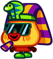 King Toot the Funky Pharaoh Side View