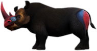 Zafari character Renalda the rhinoceros