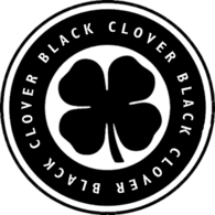 Black Clover round logo transparent