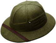 Green Pith Helmet