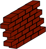 Portion of a Brick Wall