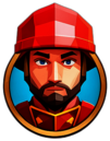 Tinderbox Soldier, Fairytale Character - Circle App Icon | Fan Art
