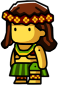 Scribblenauts Hawaiian Hula Girl
