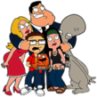 American Dad! Stan Smith Hugging Family