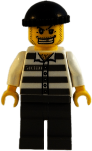 Lego Prisoner Figurine