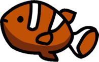 Scribblenauts Clownfish