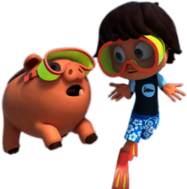 Monty and Jimmy Jones Diving