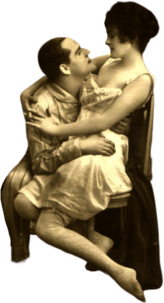 Couple Of Victorian Lovers