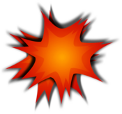 Double Spiky Speech Bubble