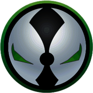 Spawn Logo Silver