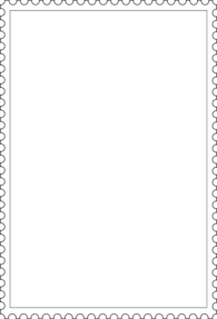 Rectangular Background with Double Edge