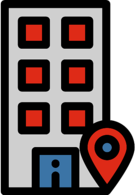 Office Building Location Icon