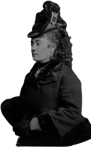 Stern Looking Victorian Lady