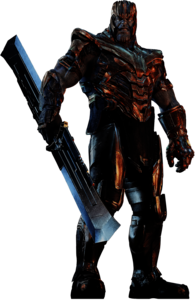 Marvel Thanos villain standing