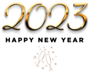 Happy New Year 2023 Champagne