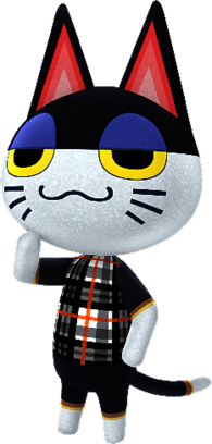 Animal Crossing character Punchy