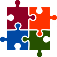 Completed Four Piece Puzzle