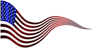 Wavy USA Flag