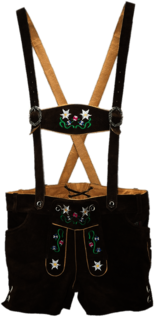 Floral Lederhosen For Women