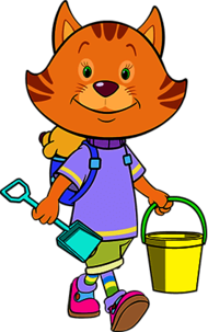 Alba the Kitten Going To the Beach