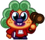 Jen the Hammer Slammin Judge Front View