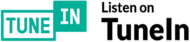 Listen on TuneIn logo banner
