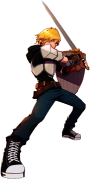 RWBY Jaune Arc With Sword