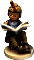 Girl Reading Hummel Figurine