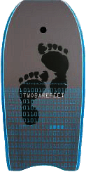 Bodyboard Two Bare Feet