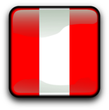 Peru Flag Icon