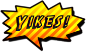 Yikes! Text Bubble