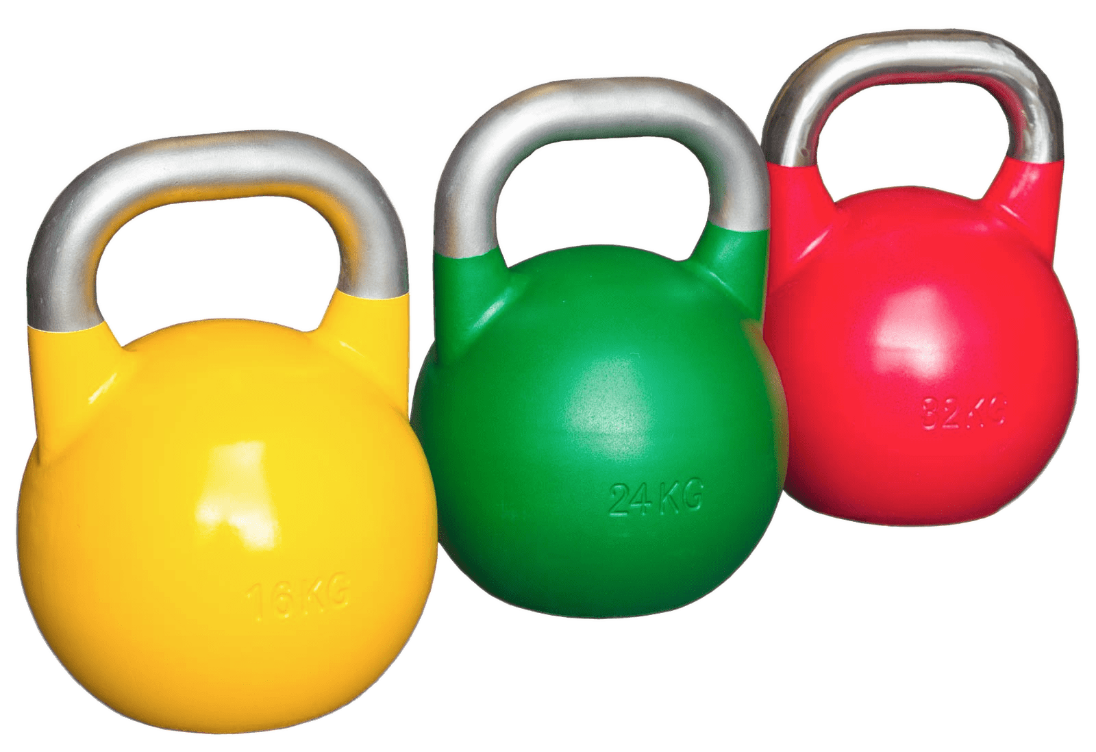 Coloured Kettlebells