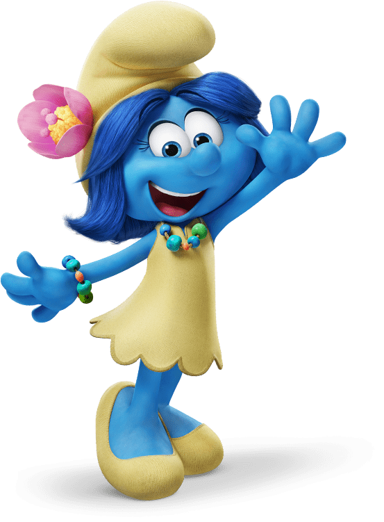 Smurf Blossom Waving