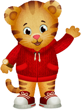 Daniel Tiger Waving