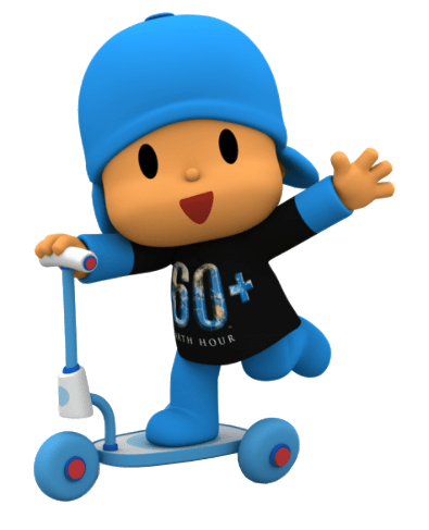 Pocoyo Riding Scooter