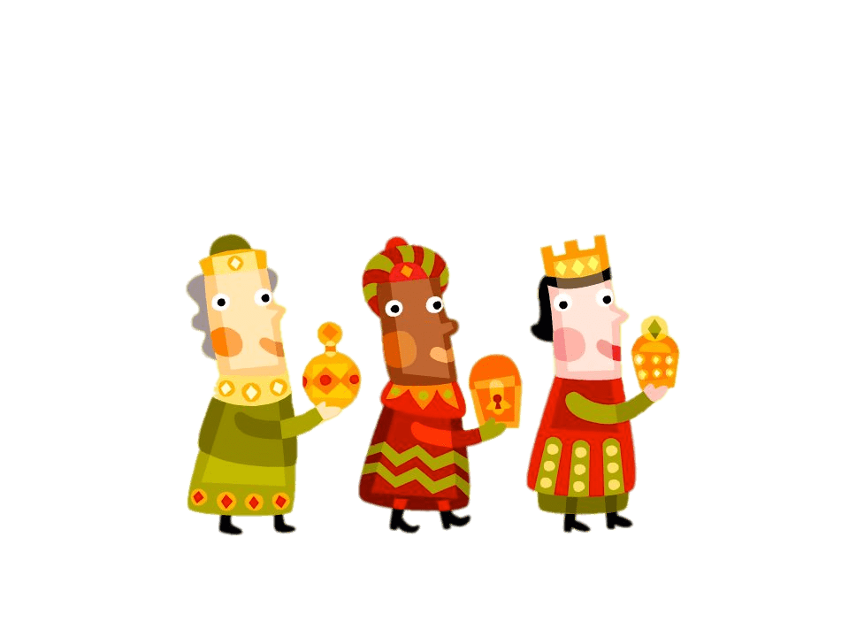 Epiphany Three Kings Illustration