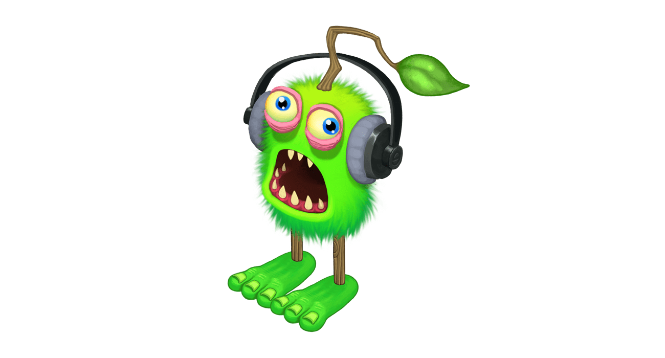 Furcorn With Headphones