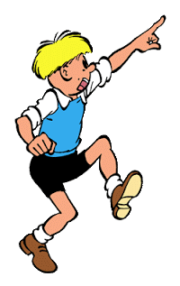 Jommeke Pointing To the Sky