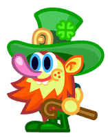 O'Really the Unlucky Larrikin Looking Left