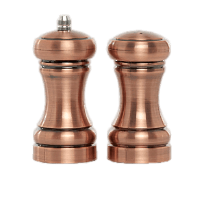 Copper Effect Salt and Pepper Shaker