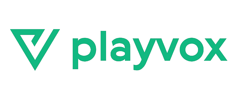 Playvox logo landscape