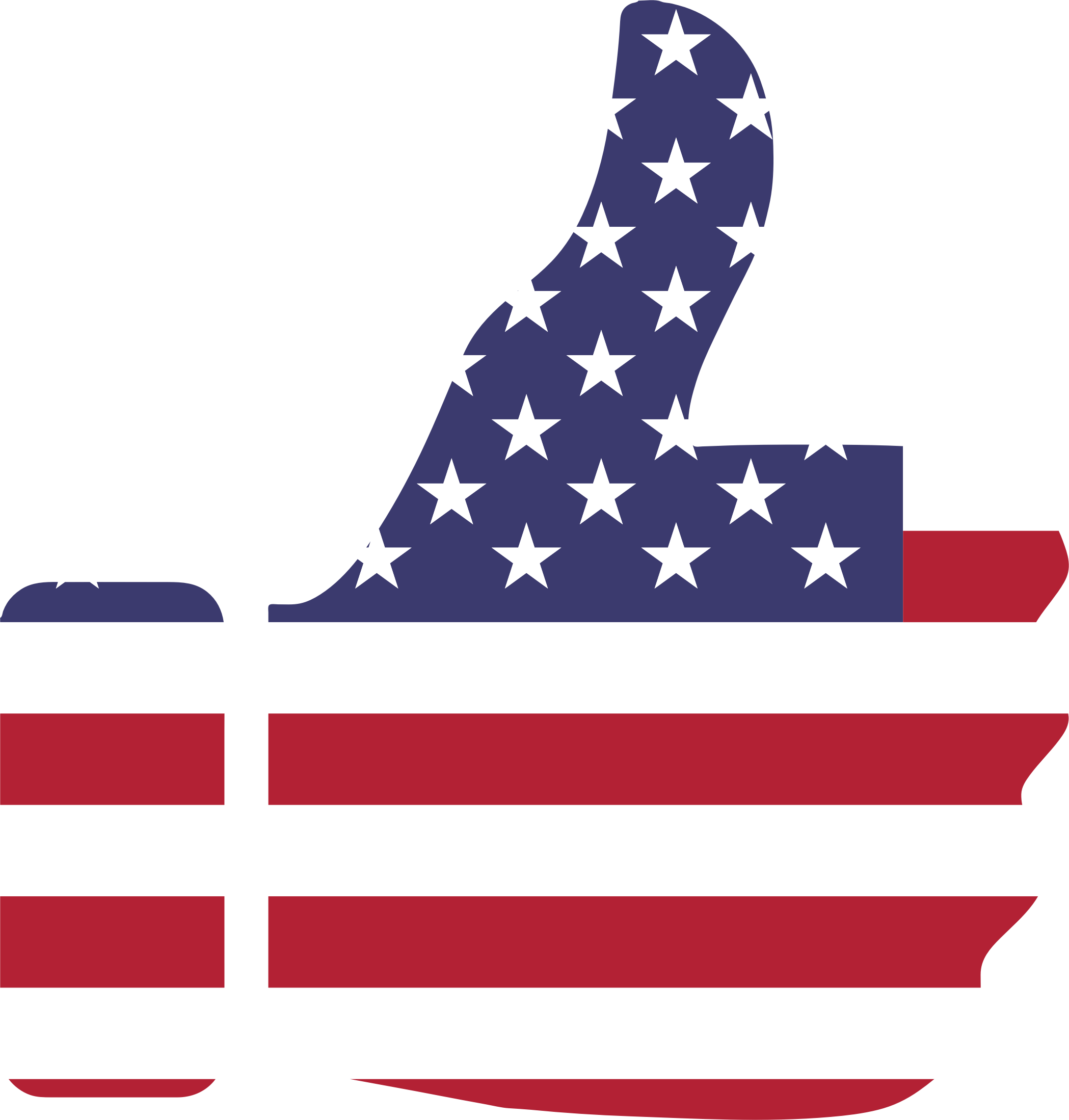 Thumb Up American Flag
