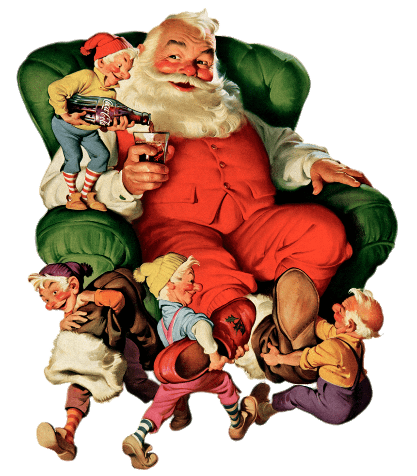 Coca Cola Vintage Santa Claus