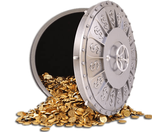 Open Money Vault Door