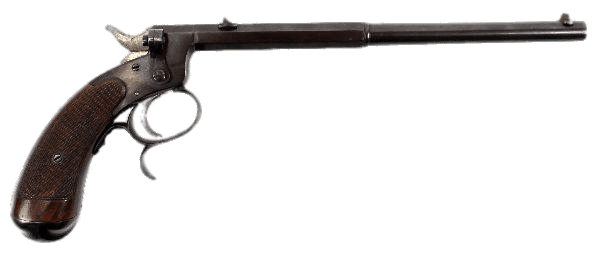 Pistol With Long Barrel